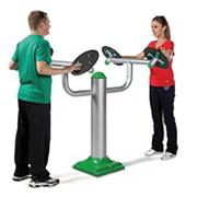 Shoulder Outdoor Exercise Station