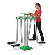 Dual Abdominal Exercise Station