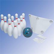 COSOM� Bowling Set, 4 lb. Ball, Weighted Pins
