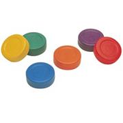 Cosom��Hockey Pucks, Set of 6 Colors
