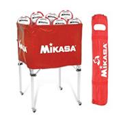 Mikasa� Volleyball Cart, Scarlet