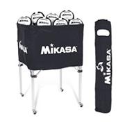 More info about Mikasa® Volleyball Cart, Black Mikasa® Volleyball Cart, Black