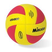 Mikasa��Squish Volleyball, Red/Gold