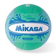 Mikasa� Squish Volleyball, Green/Blue