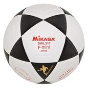 Mikasa� Futsal Soccer Ball Black/White