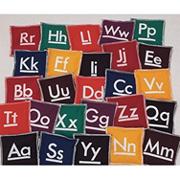 Square Alphabet Beanbags  (set of 26)