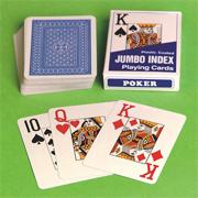 Large Face Budget Playing Cards