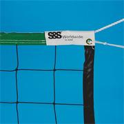 School/Recreation Official Volleyball Net Neon Green