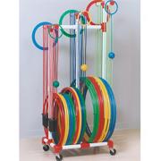 Jump Rope and Hoop Rack