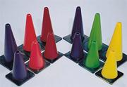 12" Spectrum� Poly Cones  (set of 6)