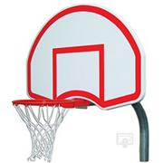 Gared� Steel Backboard, Goal and Bent Post 4-1/2"