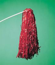 Rooter Poms , Scarlet (set of 50)