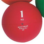 Rubber Medicine Ball, 2.2-lbs