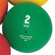Rubber Medicine Ball, 4.4-lbs