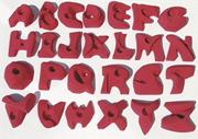 Alphabet Handholds  (pack of 26)