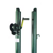 Green Tennis Posts (pair)