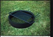 Steel Fire Ring with Cooking Grate