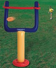 Jumbo Goal and Inflatable Football Set