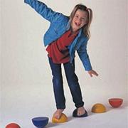 Balancing Hemispheres  (set of 6)