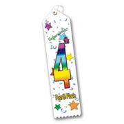 4th Place Multicolor Ribbon (pack of 25)