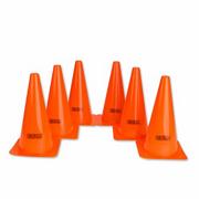 Orange Spectrum� Cones, 12" (set of 6)