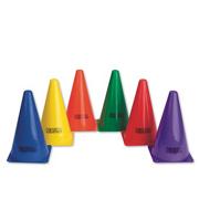 6-Color Spectrum� Cones, 9"  (set of 6)