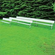 Bench, 7.5' Portable, w/ Back