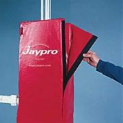Deluxe Game Standard Pole Pad, Red (pair)