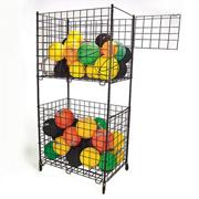 More info about 2-Tier Storage Cart, Black 2-Tier Storage Cart, Black
