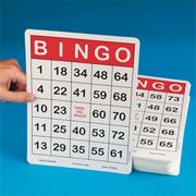 Jumbo Bingo Cards (pack of 100)