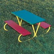 More info about Kids Picnic Table, Multicolored Kids Picnic Table, Multicolored