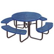 More info about Picnic Table, Round 46", Coated Metal Picnic Table, Round 46", Coated Metal