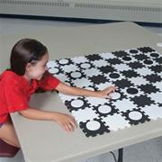 Jumbo Foam Chess/Checkers Set