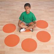 More info about Spectrum™ Jumbo Spot Markers, Orange (set of 6) Spectrum™ Jumbo Spot Markers, Orange (set of 6)