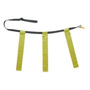 Yellow Triple Flag Belt, Youth (pack of 12)