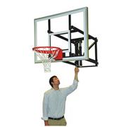 Adjustable Height Wall-Mounted Shooting Station, 60"W