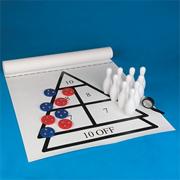 Table Top Shuffleboard and Bowling Game