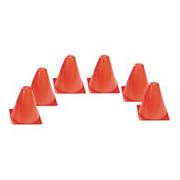 Orange Spectrum� Cones, 6" (set of 6)