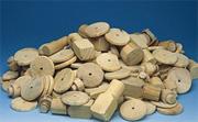 Wooden Spindles, Turnings, Shapes, 10-lb.