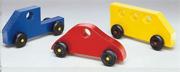 Unfinished Car, Truck and Bus, Unassembled (pack of 12)