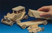Unfinished Wood Classic Limo Kit, Unassembled