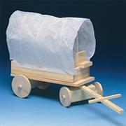 Unfinished Covered Wagon, Unassembled