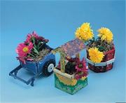 Unfinished No-Nail Mini Planters, Unassembled (pack of 12)