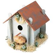 Unfinished Flat-Bottom Birdhouse, Unassembled (pack of 12)