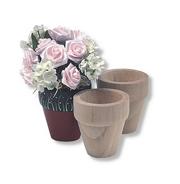Unfinished Wooden Flowerpot (pack of 12)