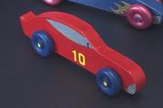 Wooden Car Shape