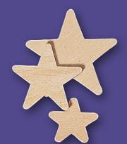 More info about Wood Stars (pack of 130) Wood Stars (pack of 130)