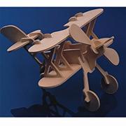 Unfinished Punch and Make Airplane Model, Unassembled