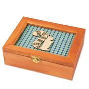 Unfinished Wooden Frame Lid Box