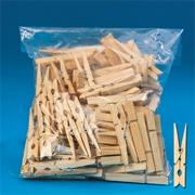 Clothespins, Spring, 2-3/4"  (pack of 100)
